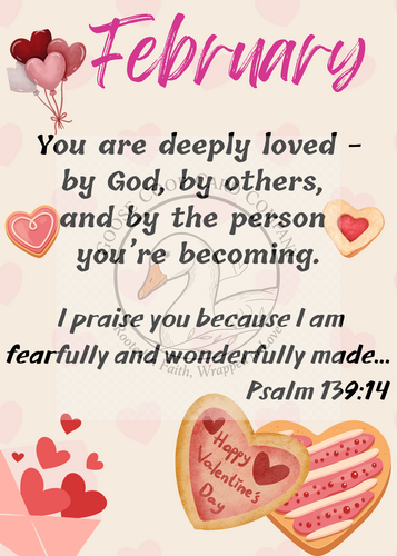 February College Student Encouragement Card